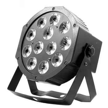 12x12W LED fazi RGBW 4in1 ravno par luči DMX512 disco krogla klub strokovno fazi dj oprema