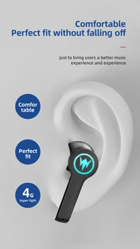 L10 TWS Brezžična tehnologija Bluetooth 5.0 Slušalke IPX5 Vodotesne Slušalke Inteligentni utripajoča Lučka na Dotik, Glasovni Klic Power LED Zaslon