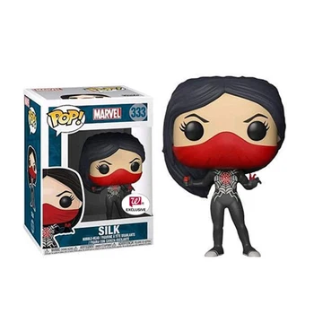FUNKO POP Marvel Avengers Spider-Man Cindy Luna Svile #333 Vinil Akcijska Figura, Zbranih Model igrače za Otroke Božično darilo