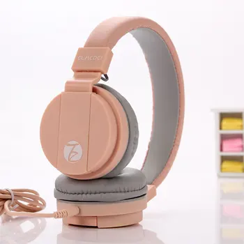 Moda Srčkan Slušalke slušalke slušalke Candy Barve Otrok Zložljive Slušalke z Mikrofonom Za Xiaomi Mp3 Pametni Dekleta