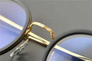 Modne Blagovne Znamke Očala Očala Iz Titana Ovalne Optičnih Očal Okvir Moških In Žensk Retro Kratkovidnost Recept Branje Očala