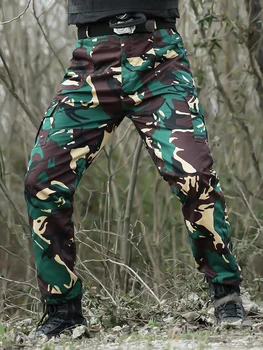 Taktično Hlače Moški Vojaško Maskirno Delovnih Pantolon Hlače Cargo Hlače Joggers Moških Slogu Vojske Camo Moda CS Moških Oblačil