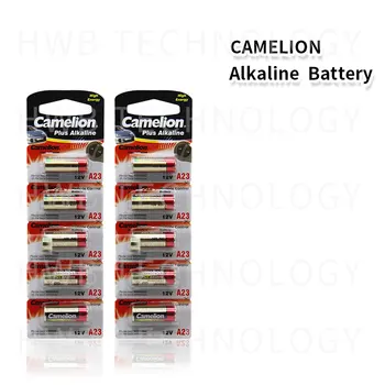 Debelo 5pcs/veliko Novih 12V Camelion A23 23A Ultra Alkalna baterija/opozorilo baterij Brezplačna Dostava