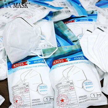 3000PCS Brezplačno DHL KN95 maske FFP2 obraz maska za prah-dokazilo in anti-virus maske CE original odraslih ffp2 filtriranje usta masko