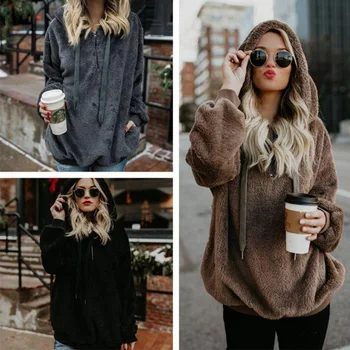 2020 Dolgo Sleeved Hooded Moda Slim Ženske Priložnostne, Športni pulover s kapuco Jopica Suknjič hoodie ženske ulične