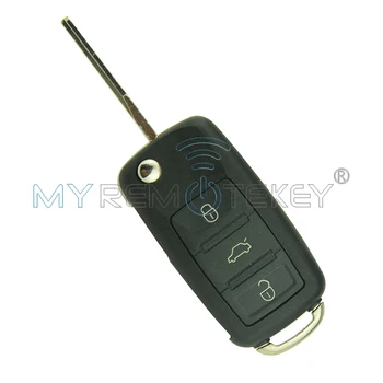 Avto daljinski ključ 300 959 753AA HU66 3 gumb 434Mhz za VW Touareg 2004 2005 2006 2007 2008 2009 2010 2011 300959753AA remtekey