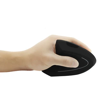 Brezžični Navpično Polnilna Igralne Miške Levo Roko Roko Ergonomska Optična USB Računalnik Miši Pokonci PC Gamer Mause Za Mac
