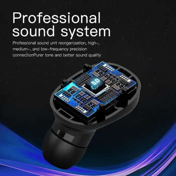 5.0 Bluetooth slušalke L21 Pro TWS Brezžične Slušalke HI-fi Predvaja Prostoročno Čepkov Stereo Gaming Slušalke za vse pametne telefone