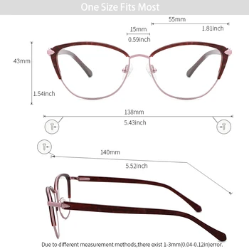 Acetat Ženske Očal Okvir Optičnega Mačka Oči, Rdeča Očala Okvir Kratkovidnost Očala 2020 Moda Novo Zasnovo za Ženske MS8111
