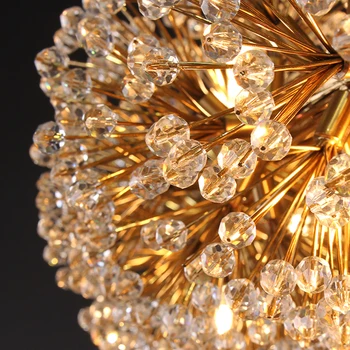 Krog dnevna soba kristalni lestenec sodobne cvet lučka zlato spalnica cristal luči,luksuznih oblačil trgovina razsvetljavo