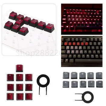 10Pcs/Paket Keycaps za Corsair K70 K65 K95 G710 RGB STRAFE Mehanske Tipkovnice