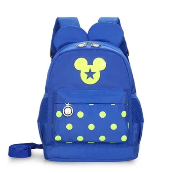 Disney Mickey mouse Novo otrok Anti-izgubil vreča za vrv vrtec nahrbtnik fantje dekleta risanka šolsko torbo minnie torbici