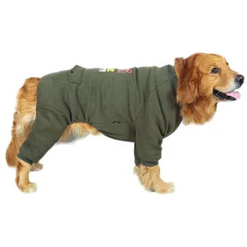 Srednje Velike pse Oblačila za hišne živali, Psa, jeseni in pozimi pižamo Big dog pižamo Pet oblačila