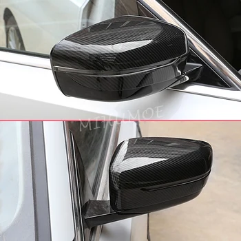 Ogljikovih Vlaken Zunanje Strani Rearview Mirror Kritje Trim Za BMW 3/5/6/7/8-Serije G11 G12 G14 G15 G16 G20 G21 G30 G31 G32 2016-2020
