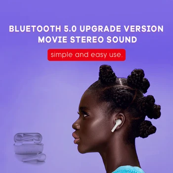 Res Brezžične Slušalke Šport Brezžične Slušalke Slušalke fone de ouvido Bluetooth Slušalke TWS Čepkov za T5 Redmi opomba 8 pro