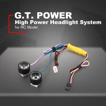 G. T. POWER Visoka Moč Sistema Žarometov Super Svetla LED Luči / luči za RC Avto RC Gosenicah Letalo Čoln Dodatki
