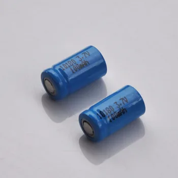 2-4PCS 3,7 V 10180 litij-ionska baterija za polnjenje li-ion celice baterias pilas 100MAH za led svetilka digitalne naprave