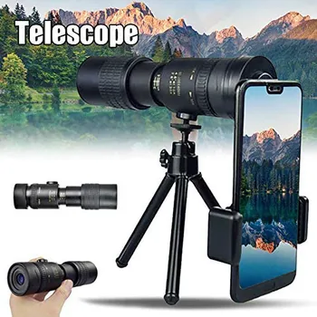 4K 10-300X40mm Super Telefoto Zoom Oko Teleskop Prenosni za Kampiranje Jan 2.