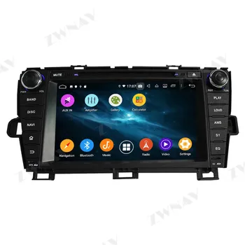 2 din zaslon na dotik, Android 10.0 Avto Multimedijski predvajalnik Za Toyota Prius 2009-Levo audio stereo radio, WiFi, GPS navi vodja enote