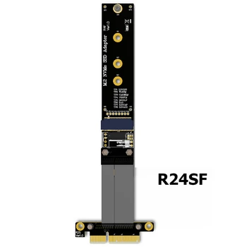 M. 2 za NVMe SSD Podaljšek Trdna Pogon Riser Card R44SF/R24SF M2 na PCI-Express 3.0 PCIE X4 32 G/sbt M Ključ Extender
