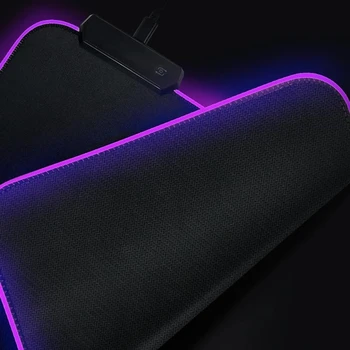 MSI LOGOTIP Velika Tipkovnica Desk Mat RGB Velike Mouse Pad Igralec Big Miško Mat Računalnik Mousepad LED Osvetlitvijo Gaming Mause Pad
