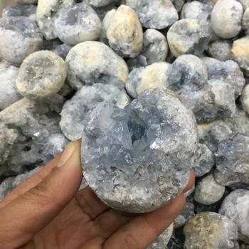 Naravna Modra Celestite crystal grozdov Mineralnih Primerka Za zbiranje