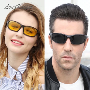 LongKeeper Novo Polarizirana sončna Očala Moške blagovne Znamke Vožnjo sončna Očala Gafas De Sol Masculino Očala Pribor KP1003