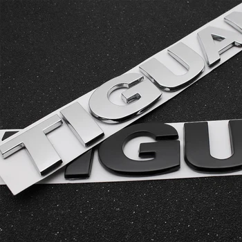 3D kovinske Nalepke nalepke Avto Styling Logotip Auto Dodatki Za Volkswagen Tiguan 2019 polo limuzina 2020 passat b3 cc transporter t4
