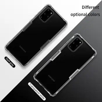 Za Samsung Galaxy S20 Plus 5G Nillkin TPU 0,6 mm Ultra tanek Telefon Primeru Silikonski Pokrov Kristalno Jasen Primer za Samsung S20 Plus