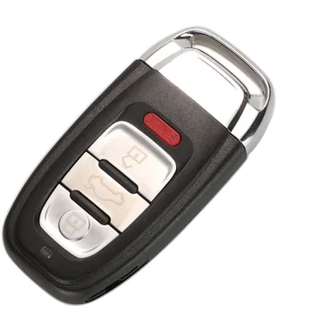 Jingyuqin Smart Remote Key 315/433/868MHZ 8T0 959 754C za Audi Q5 A4L A5 A6 A7 A8 RS4 RS5 S4 S5 3/4 Gumb brez ključa