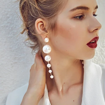 Dolgi uhani kawaii uhani družico darilo earings modni nakit 2020 earing določa ženske biser nakit viseči uhani