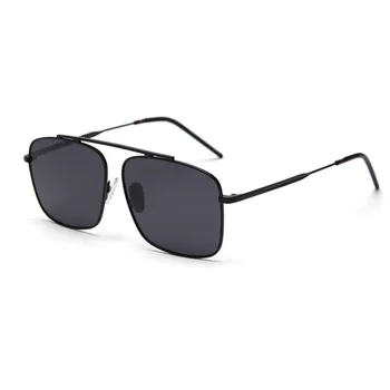 Novo Polarizirana Sončna Očala Moški Letnik Vožnje Očala Kovinskim Okvirjem Kvadratnih Sončna Očala Moški Kul Moda Klasičnih Očal