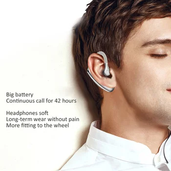 M50 za Prostoročno uporabo Brezžične Bluetooth Slušalke Hrupa Slušalke Poslovnih Slušalke z Mikrofonom za Voznika Šport Pametne telefone