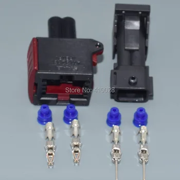 Shhworldsea 2 pin 3.5 mm moški & ženske električne zaprti auto priključek 1-965422-1 1-962344-1