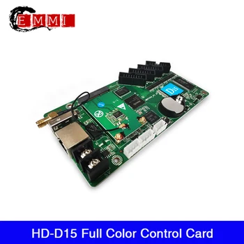 Brezplačna Dostava HD-D15 Asinhroni Barvno LED Krmilnik za Kartice, Podporo omrežjem Wi-Fi / U-disk /Ethernet Razpon Nadzora 640 X 64 slikovnih Pik