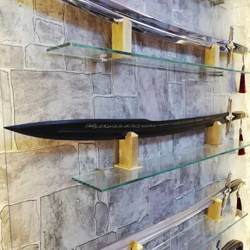 Turški meč Otomanski KILIJ ERTUGRUL Ročno Glasno Ogljikovega Jekla Meč Matte Black Edition DHL/TNT Express