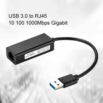 USB na priključek RJ45 Ethernet Kartice Kabel Zunanje 10/100/1000Mbps USB 3.0, da RJ45 Ethernet LAN Adapter za Nintendo Stikalo
