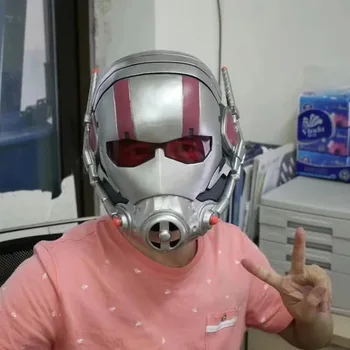 Marvel Avengers Antman Čelada Cosplay 1:1 Maska PVC Dejanje Slika Igrače