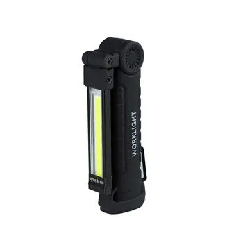 LED delovna Lučka USB Polnilna Svetilka z Magnetnim Baklo Prilagodljiv Pregled Ročno Svetilko Worklight Prostem Pozornosti