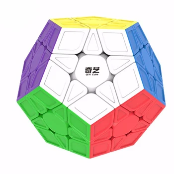 Original QIYI Hitrost Kocka Magic Cube 12-straneh Stickerless /nalepka strokovno Puzzle učenje, izobraževanje, igrače za otroke