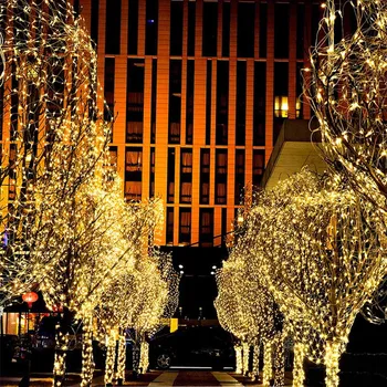 30 M/300 LED Niz Luči Božič Prostem Vila Lučka Garland svate Xmas Tree Novo Leto Dekoracijo Praznik Svetlobe 220v