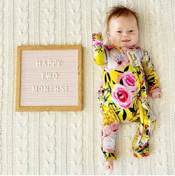 4 Barve Novorojenega Dojenčka Baby Dekle Fantje Cvetlični Pika Oblačila Romper Jumpsuit Jeseni Obleko Set