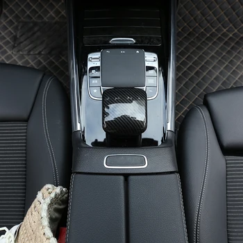 ABS Chrome/CarbonFiber sredinski Konzoli Varstvo Okvir Trim Za Mercedes Benz B GLB Razred W247 X247 2019-2020 Avto Dodatki
