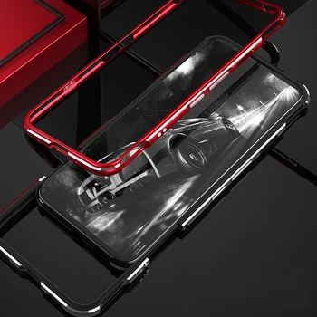 Luksuzni Kovinski Odbijača Primeru Telefon Za ZTE nubia Rdeče Čarobno 5G Coque Aluminijast Okvir 3D Zaščitni Pokrov RedMagic 5G Primerih shockproof