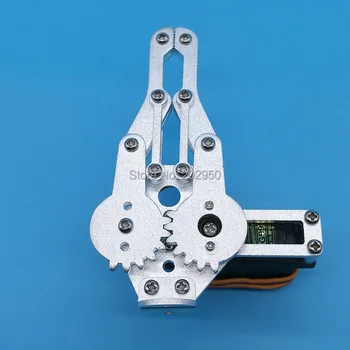 1set Kovinski Robotsko Roko Prijemala Robota Mehanske Klešče Robot Pribor Za Arduino Združljiv z MG995 SG5010 Debelo