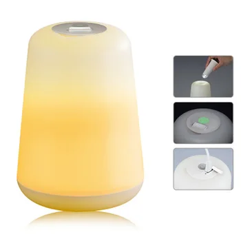 Ustvarjalne USBcharging postelji svetilko sodobno minimalistično mala nočna lučka za otroke zaščito za oči otroka, hranjenje lučka LED darilo svetlobe