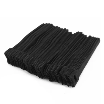 100 kos nastavljiv črn najlon kravato kabel L 15 cm Ponovno Spusti Nakupovanje