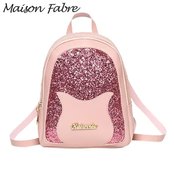 Maison Fabre vrečko žensk mini nahrbtnik usnje ramo torbe 2019 poletje Dekleta šola Potovalna torba Modne dame nahrbtnik zadrgo