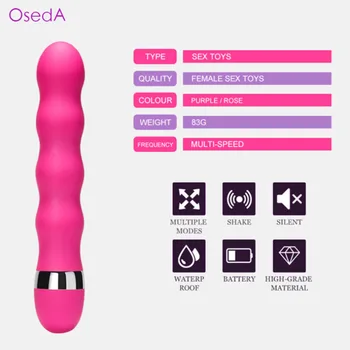 G Spot Vagina Vibrator za Klitoris Butt Plug Analne Erotike Velik Dildo Tiho Sex Igrače za Ženske Moške Odrasle Ženske masturbator womanizer
