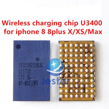 5pcs/veliko BCM59355A2IUB3G 59355A2IUB3G BC59355A2 59355A2IUB4G brezžično polnjenje ic U3400 za iphone 8/8plus X /XS/XS-MAX